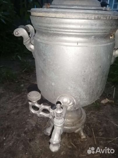 Самовар на дровах
