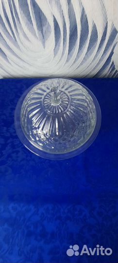 Вазочка конфетница стекло