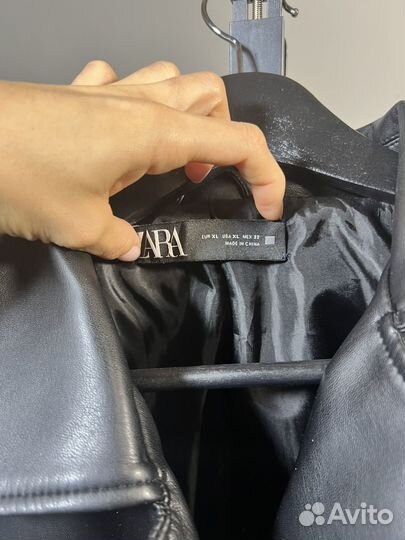 Кожанка zara