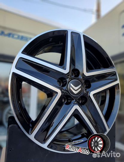 Диски на ситроен r16 5x118 черный глянец