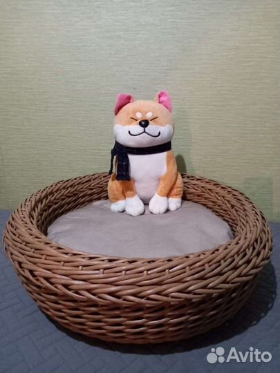 Лежанка для животных из ротанга