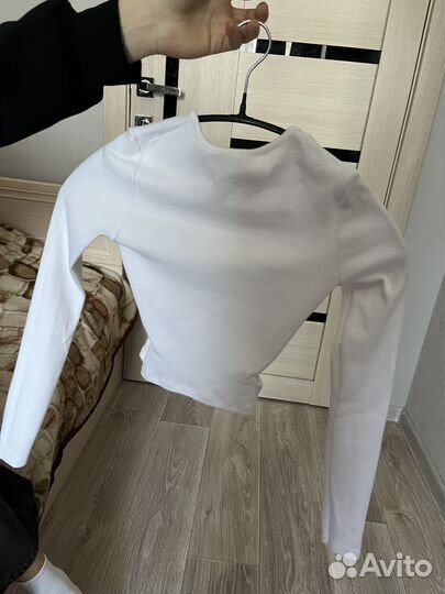 Укороченный лонгслив