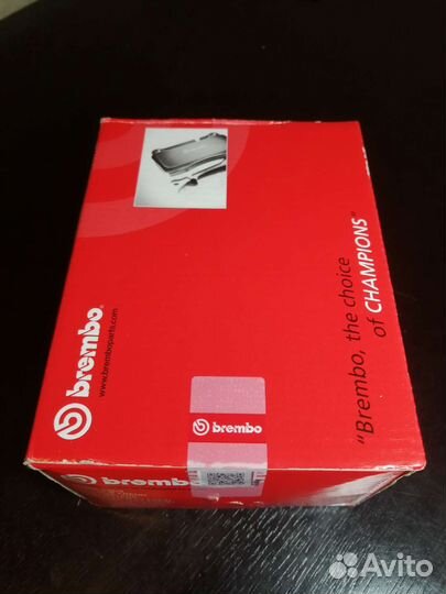 Brembo P85154 задние колодки Audi