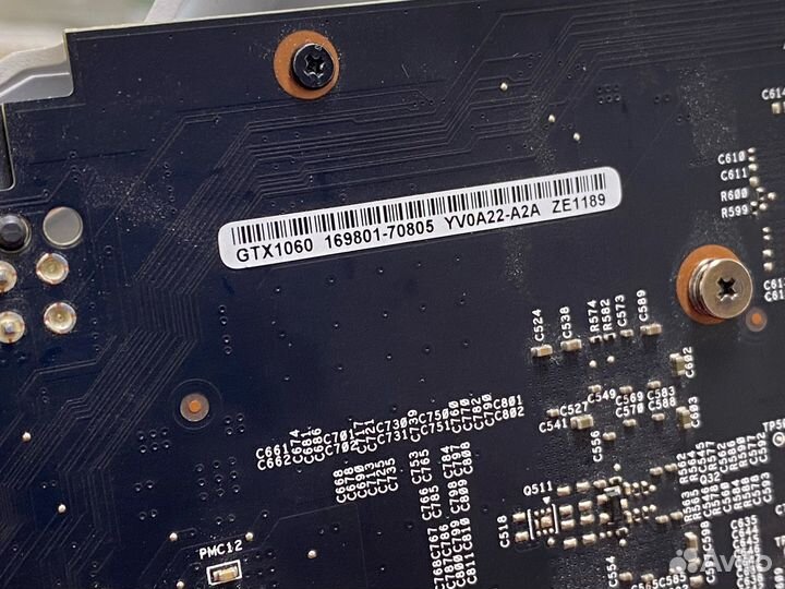 Видеокарта asus dual GeForce GTX 1060 3Gb