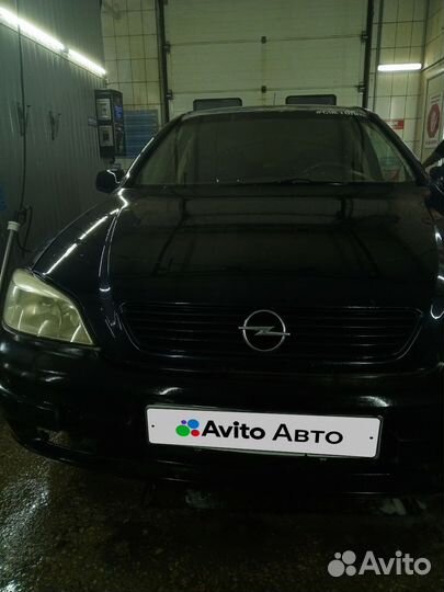 Opel Astra 1.6 AT, 2001, битый, 127 000 км