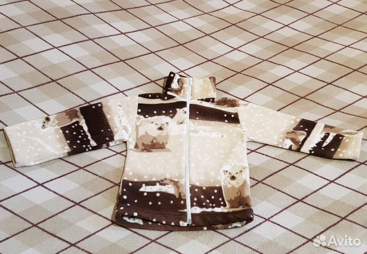 Кофточка теплая на мальчика