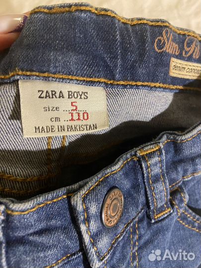 Джинсы Zara, 110 р