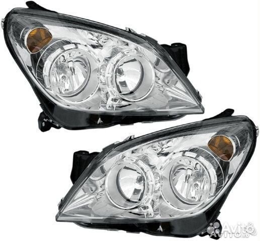 Опель астра h фары новые