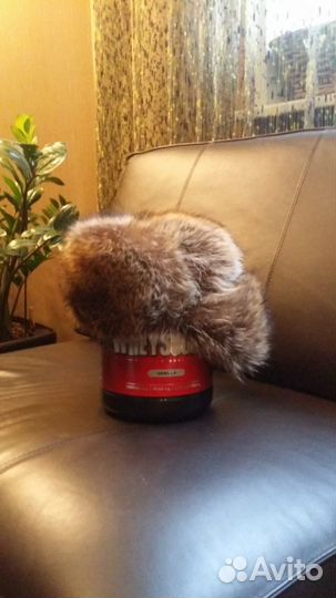 Шапка зимняя енот