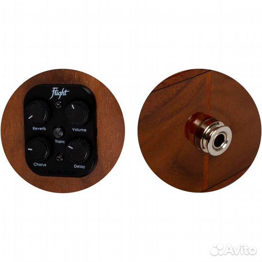 Трансакустическая укулеле Flight sophia TE soundwa