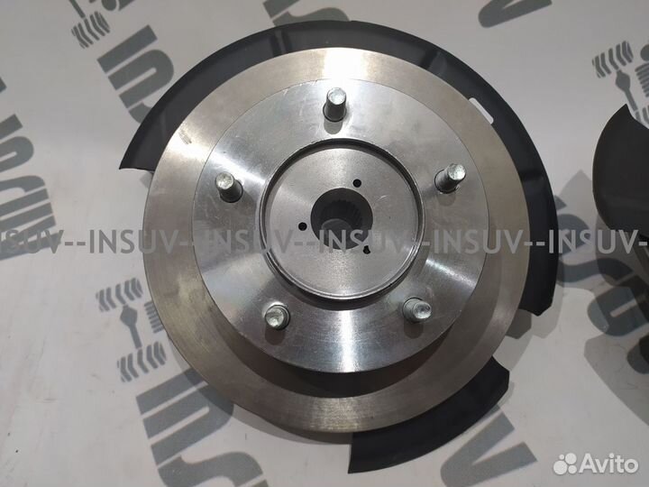 Ступичный узел,усиленный 23 ивеко с торм. дисками