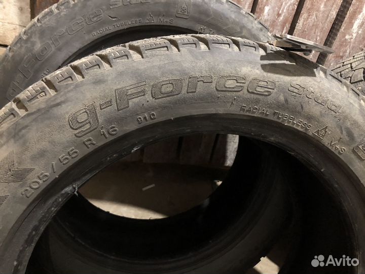 Bfgoodrich G-Force Stud 205/55 R16