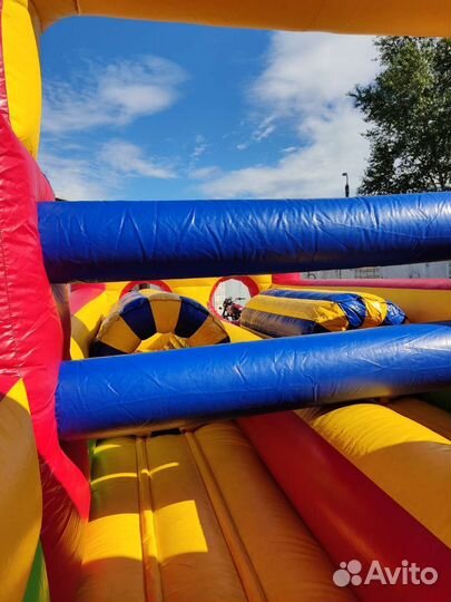 Батут гусеница