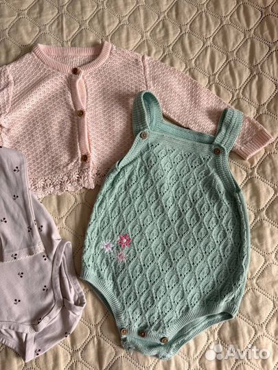 Одежда пакетом для девочки 6-9мес (68/74)