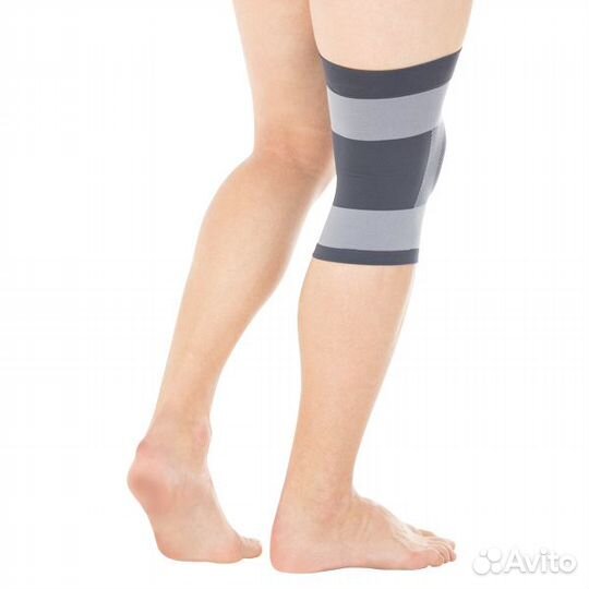 Бандаж (ортез) для колена с силиконовым кольцом