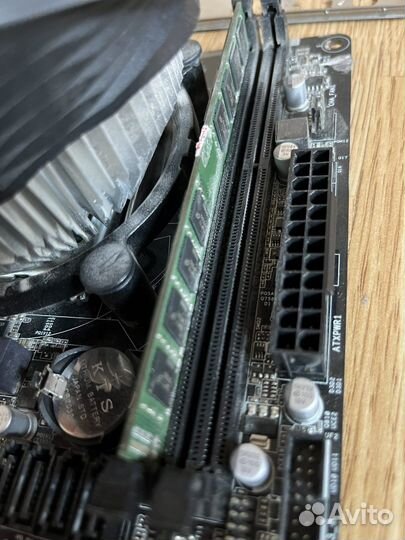 Intel core i3 6100 + мат.плата+ 8гб ddr3