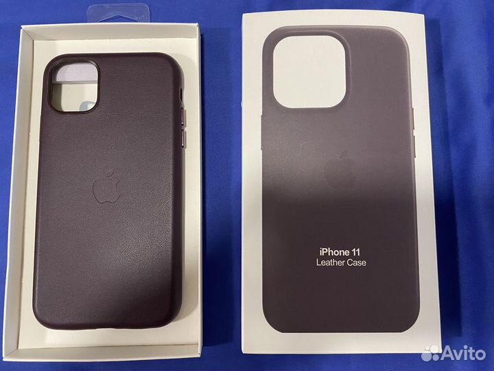 Кожаный чехол для iPhone 11