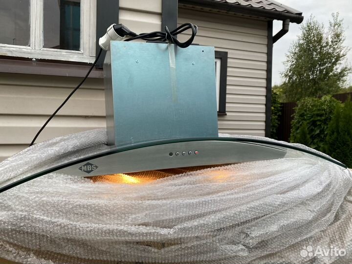 Вытяжка MBS Zinnia 190 Insel glass (потолочная)