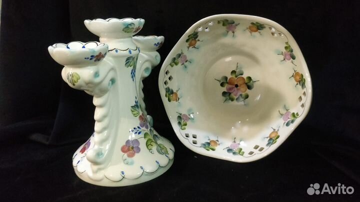 Подсвечник Гжель