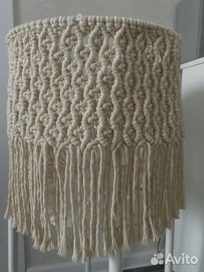 Абажур макраме