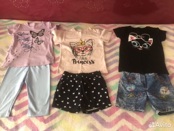 Пакет вещей для девочки 104 размер