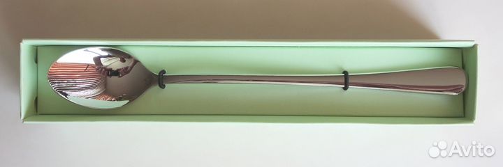 Ложка коктейльная Новая в подарочной упаковке