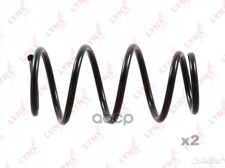 Пружина ходовой части перед прав/лев nissan