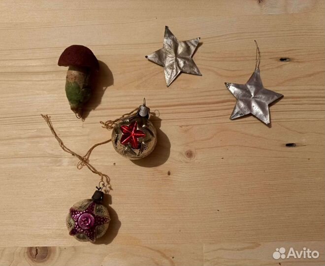 Елочные игрушки СССР
