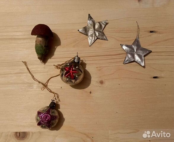 Елочные игрушки СССР