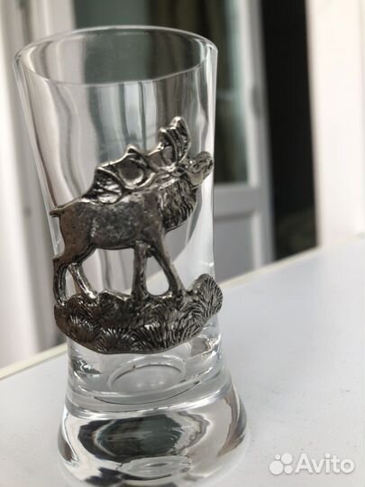 Подарочный набор для водки Олень: графин, 6 стопок