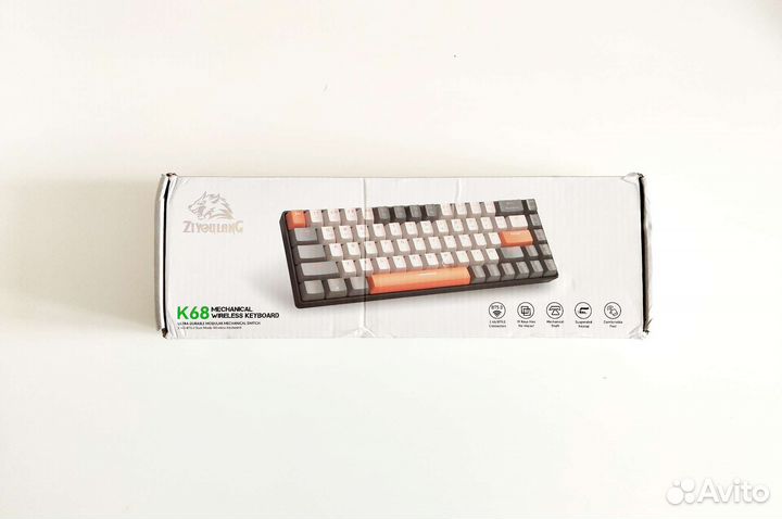 Механическая клавиатура Ziyoulang K68PRO Safe Eyes