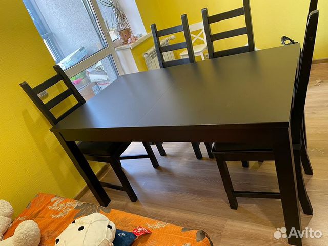 Стол обеденный раздвижной IKEA купить в Екатеринбурге | Товары для дома ...
