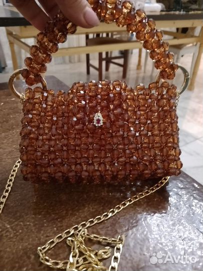 Сумка из бусин