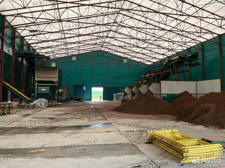 Производство ангаров, павильонов, навесов