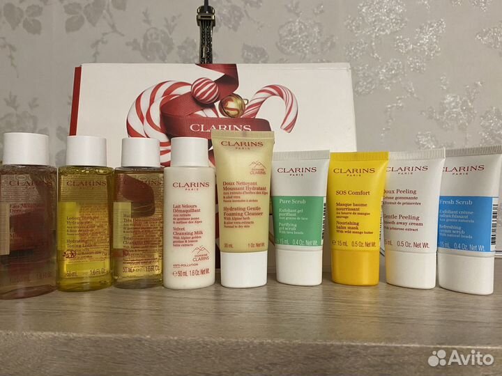 Clarins уход для лица часть 2