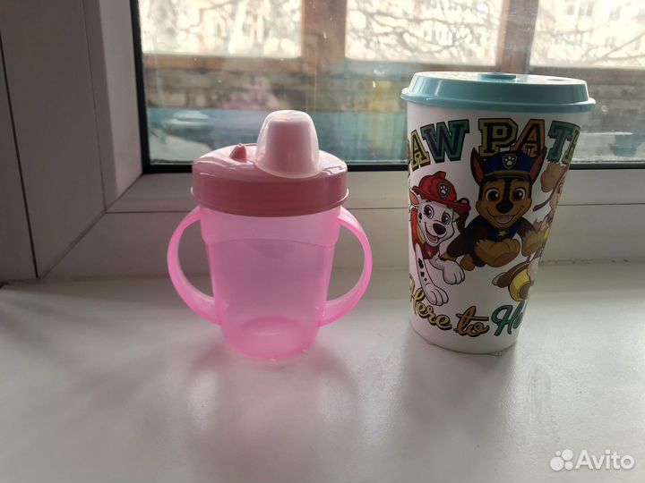 Кружка Поильник + детская кружка в подарок