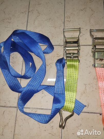 Ремни стяжные бу