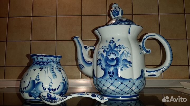 Чайник заварочный фарфор