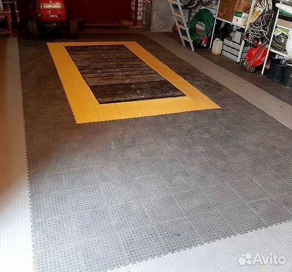 Модульная плитка пвх для парковки