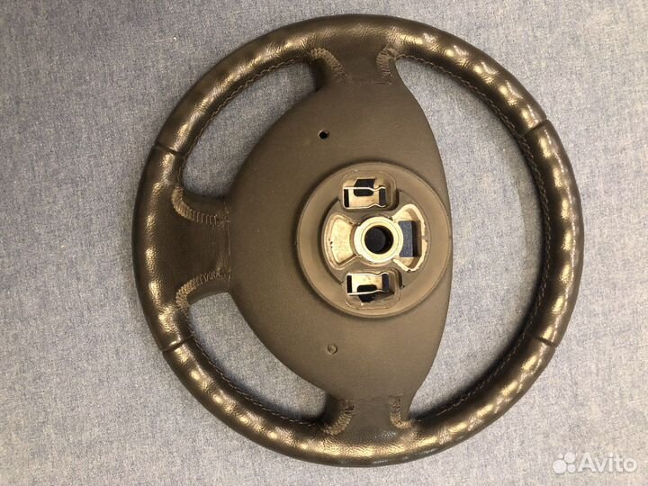 Кожаный руль рено Сандеро, Логан, ларгус, Дача