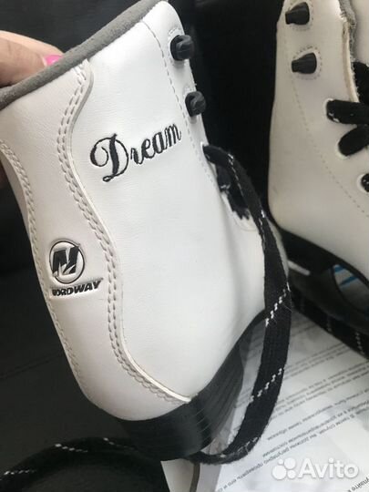 Коньки фигурные детские 28 размера