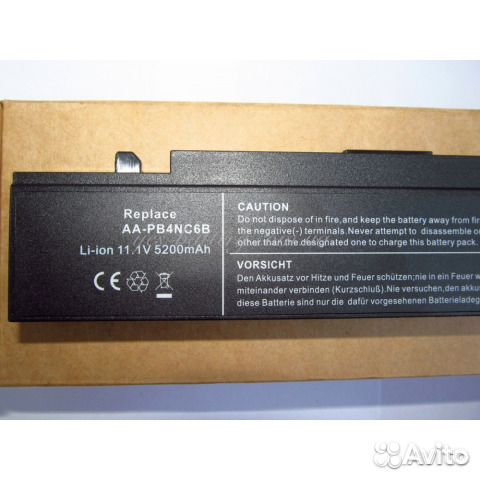 Новый Аккумулятор для ноутбука samsung
