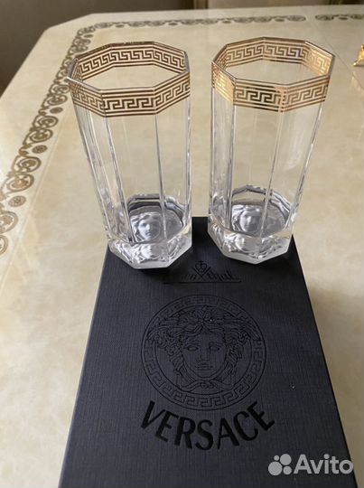 Бокалы Versace Medusa/хрусталь Германия/Rosenthal