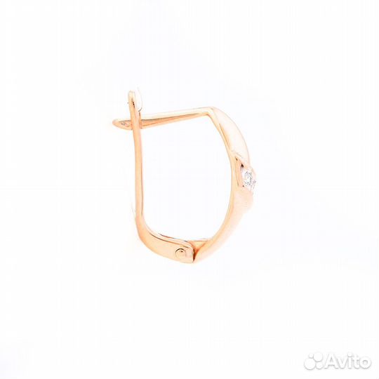 Серьги золотые