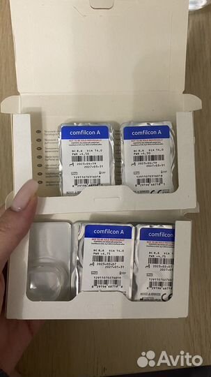 Линзы контактные