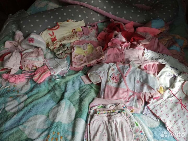 Детские вещи пакетом от 0 до года