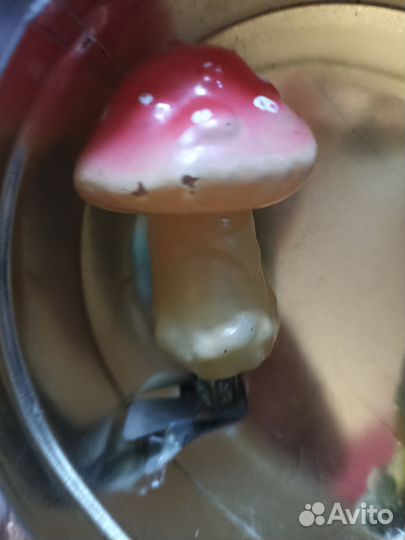 Елочные игрушки на прищепках