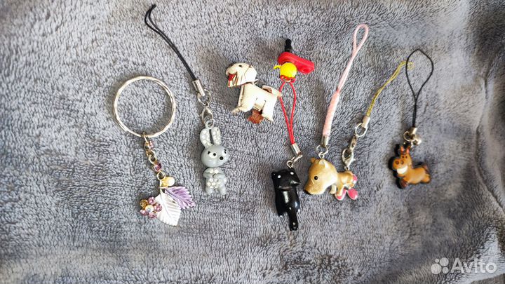 Брелоки на телефон (пакетом)
