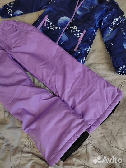 Зимний костюм для девочки 128