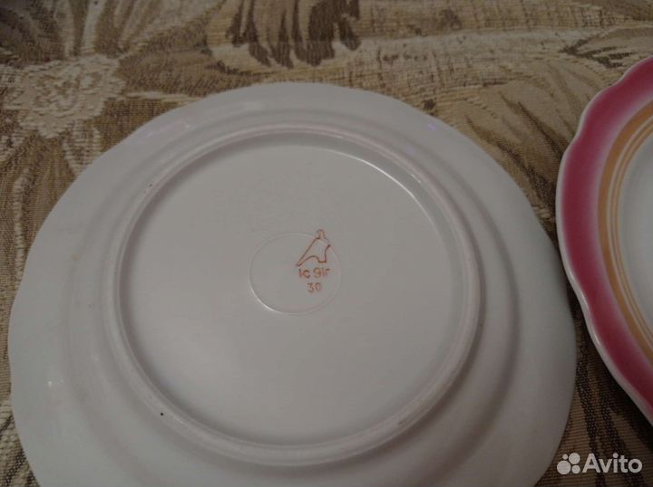 Тарелки дулево СССР